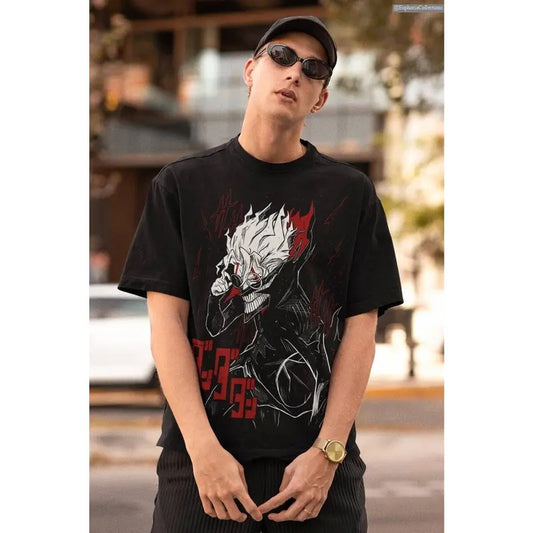 Vintage Anime Graphic Manga Japanese Otaku Wibu T-Shirt, Unisex Retro 90s Anime Comic Character Outfits , Global Trending Outfits