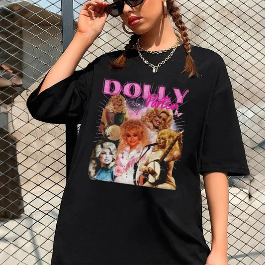 Vintage Dolly Parton Country Music Fan Shirt,Country Music,Jolly Family Gifts, Cowboys Sweatshirt, Queen Dolly Parton, Gift For Fan, Unisex T-Shirt, Gifts For Fan, Short Sleeve Tee Shirt, Gifts For Birthday