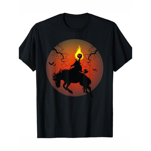 Vintage Headless Knight Graphic Men's T-Shirt - Cotton, Crew Neck, Short Sleeve - Perfect for Casual Wear & Outdoor Activities Made in USA