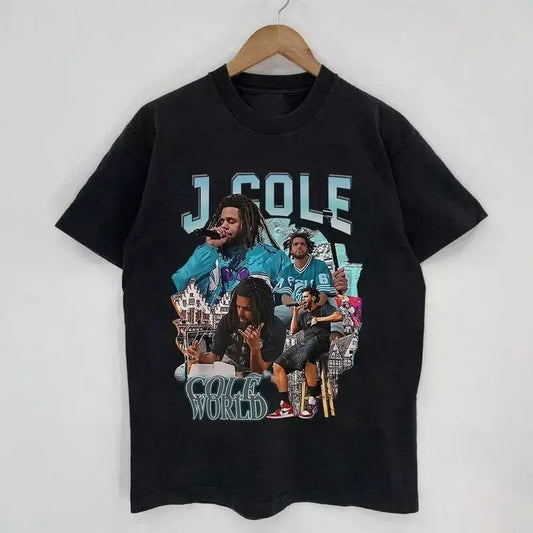 Vintage J Cole Rapper t shirt