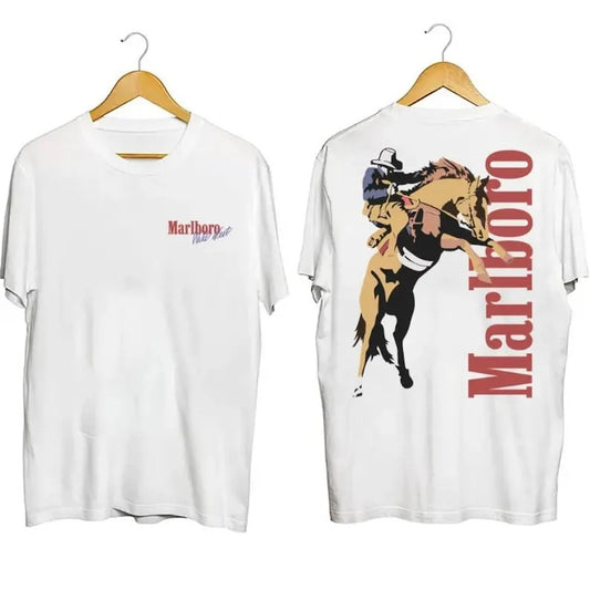 Vintage Marlb0r0 Cowboy Wild West Shirt, Country Music Shirt, Cowboy Shirt, Boho Shirt, Cowboy Rodeo Tshirt, Country Music Tee  T-shirt, sweater and Hoodie 2 sides