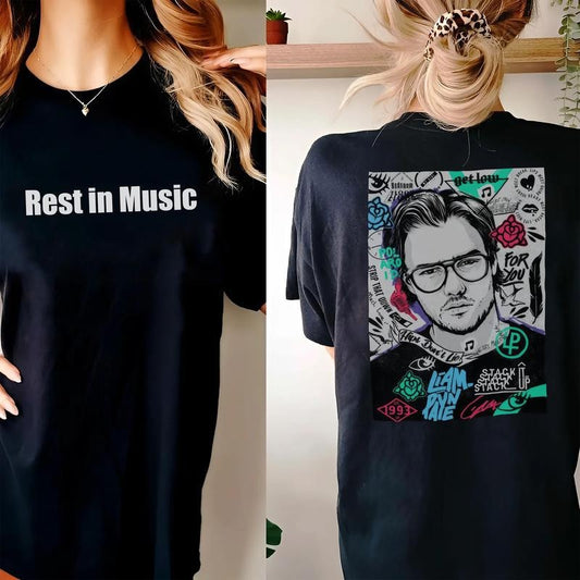 Vintage On3 Direction L1am Payne Shirt, Rest In Music Tshirt, One Dir3ction Fan Shirt