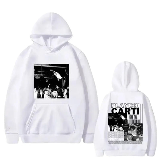 Vintage Playboi Carti Die Lit Hoodie, Hip-Hop Sweatshirt, Fleece Pullover Hoodie, Music Lover Apparel, Streetwear Hoodie, Menswear Womenswear Top