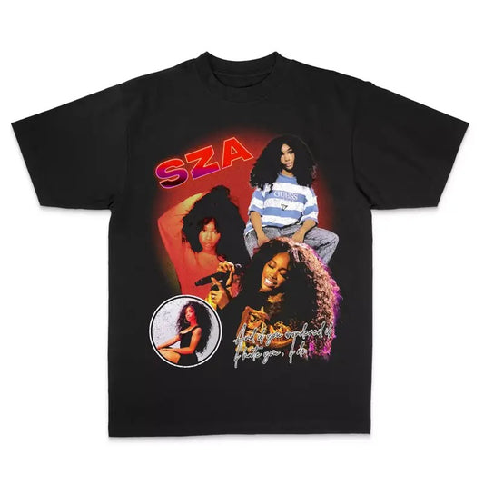 Vintage S Z A T-shirt Size S-3XL