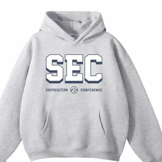 Vintage SEC Southeastern Conference Football Hoodie, NCAA SEC Shirt, Football Gift, Graphic Shirt for Men, for Women