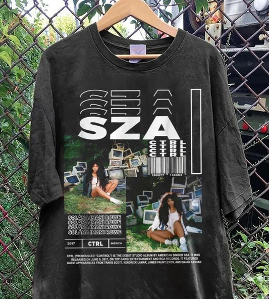 Vintage Sza Ctrl T-Shirt, Good Days SZA Shirt, Sza Tour 2024 Rapper Shirt, Album Ctrl Vintage Shirt, Vintage Hip Hop Shirt, Gift For Her, Sza Music Merch Shirt