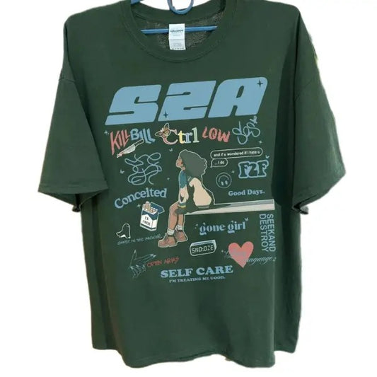 Vintage Sza SOS Shirt, Sza Good Day Cotton Unisex Shirt