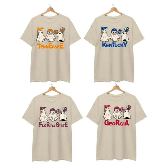 Vintage T-shirt All Teams NCAA, Halloween Sport T-shirt, Texas, Florida Tiger, Tennessee, Gifts For Fan Sport, Vintage 90s Graphic Tee For Man, For Women, Halloween Sport Shirts for Men, for Women