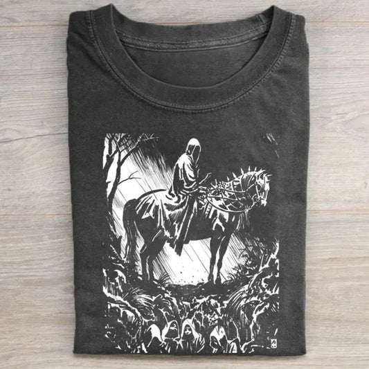 Vintage The Lord of The Rings Movie Graphic Tee - Men's Top - Fantasy Ring - Hoodie, Tshirt Menswear Wetsuit