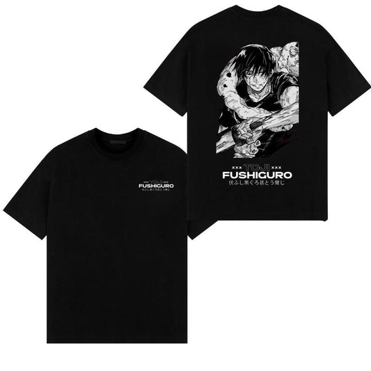 Vintage Toji Fushiguro 2 Sides Graphic Tee, JJK Anime Crewneck, Japanese Anime Tees, Anime Shirt, Gift For Fans, Gift For Him, Gift For Her
