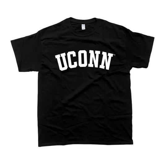 Vintage University Uconn T-shirt Streetwear Tshirt For Fan Sport