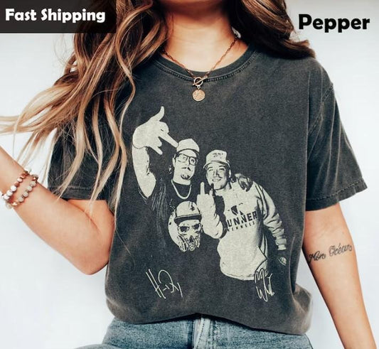 Vintage Y2k Hardy & Wallen 2024 Music Shirt, Hardy Shirt