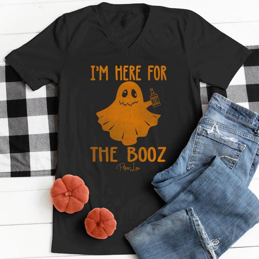 Halloween | I'm Here For The Apparel, #halloween #ghost #cute #coloprint, Tee / Vneck