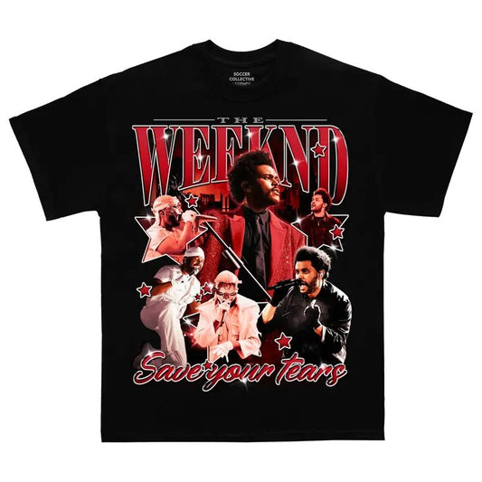 Week.nd T-Shirt 90s Vintage Graphic Tee Rap Hip Hop Y2k Merch Men Women Menswear