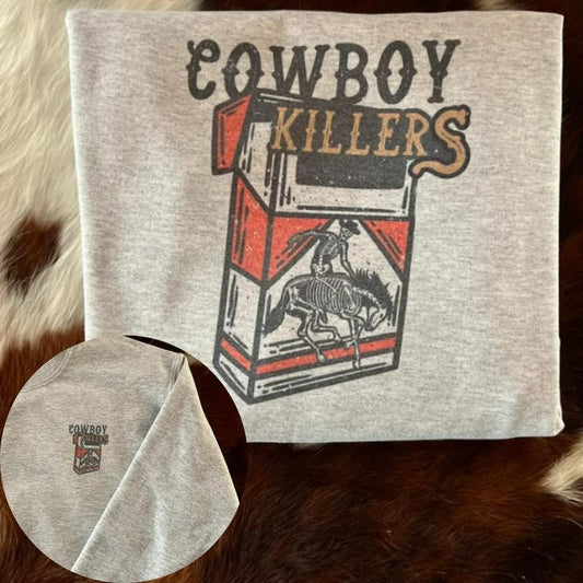 Western Cowboy Kllers Sweatshirt, Western clothing Sweatshirt, Country shirt, westernn tops, western outfits women