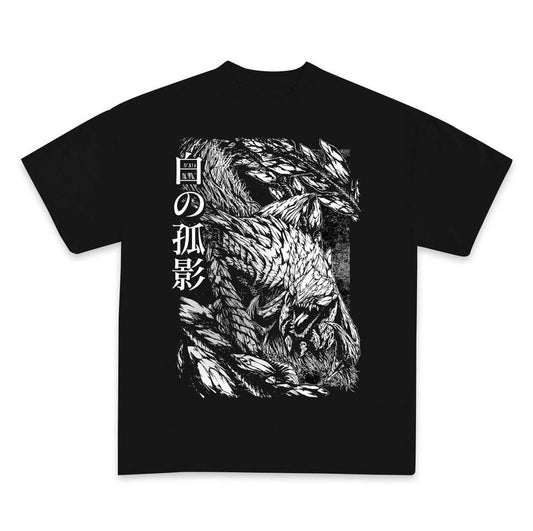 White Wraith shirt, Monster Hunter Wilds shirt, gaming tee, Fantassy Adventure Unisex cotton Tshirt, Monter Hunter videogame, MH Wilds graphic tee
