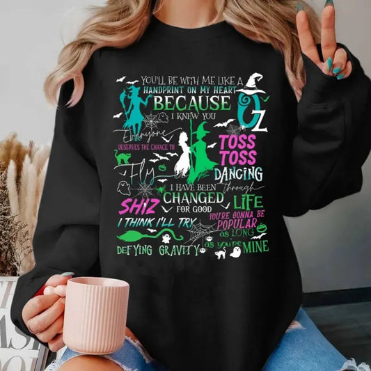 Wicked A New Musical T Shirt, Musical Wicked Sweatshirt, Wicked Shirt, Music Lovers, Unisex Short Sleeve Tee