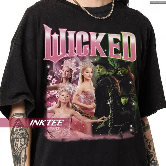 Wicked Changed For Good #Ariana Shirt, Wizard of Oz Musical Movie Witch #Glinda #Elphaba, Wicked The Musical Gift Costume , Global Trending Outfits