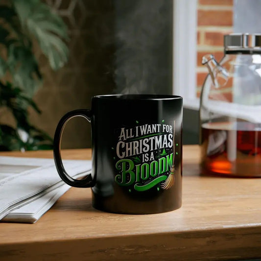 Wicked Musical Mug All I Want for Christmas is a Broom Theater Fan Gift