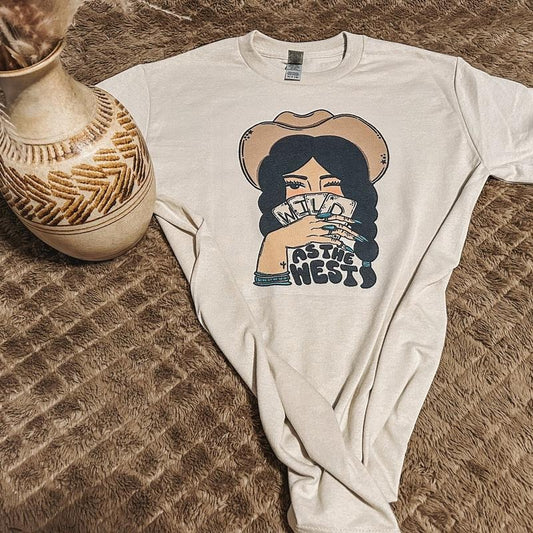 Wild West Shirt Women, Poker Shirt, Western outfits Women, Playing Cards Shirt, western sweatshirts, Cowgirl sweater
