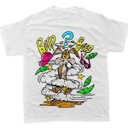Wile E Coyote Shirt, Looney Tunes Shirt, Cartoon Shirt, Graphic Tee, Y2k, Unisex T-Shirt, Gift For Men Women Womenswear Menswear Top Streetwear