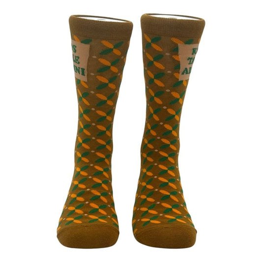 Women's Kids Table Alumni Socks Funny Sarcastic Graphic Novelty Footwear For Ladies Funny Graphic Socks Comfortable Fitted Spandex Cotton