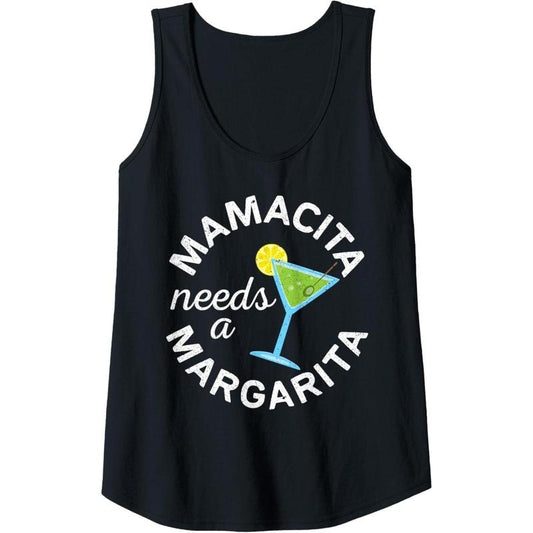 Womens Mamacita Needs A Margarita Shirt Women Cinco De Mayo Tank Top MADE IN USA