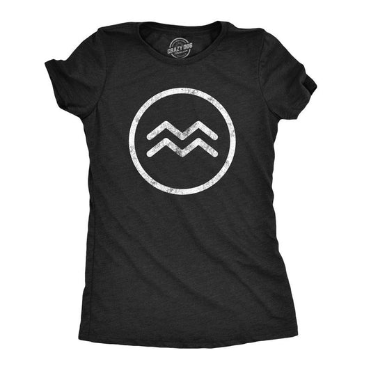 Womens Zodiac Symbol T Shirts Cool Astrology Gift Horoscope Birthday All Star Signs Funny Womens T Shirts Cute Slimming Top Comfortable Soft Womenswear Women's Novelty Tees