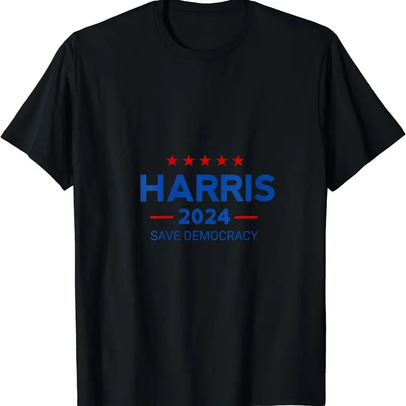 Womens kamala harris for president shirt Save Democray 2024 T-Shirt