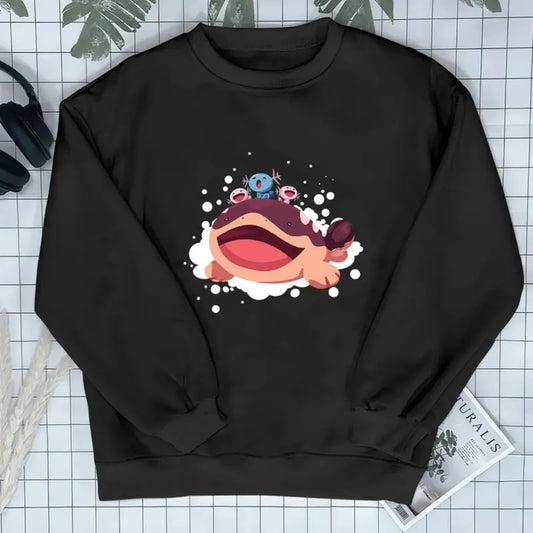 Wooper Clodsire Cute Sweatshirt Graphic Tee Upah Paldean Wooper tee Anime Shirt, Pokemon Shirt, Pokemon Merch, Manga Shirt, Pokemon for fan, Gift for him, Gift for her Menswear Top Streetwear Tshirt Hoodie Sweaters  Biker Casual Underwear Pullover