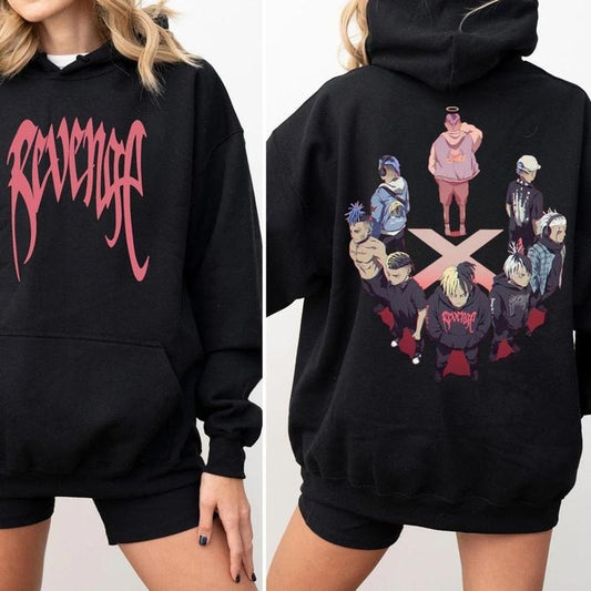 Xxxtentacioon Shirt Sweatshirt Hoodie 2 Sided, Rap Hip Hop Clothing, Rapper Merch, Music Shirt, Unisex Sweater Pullover Tee