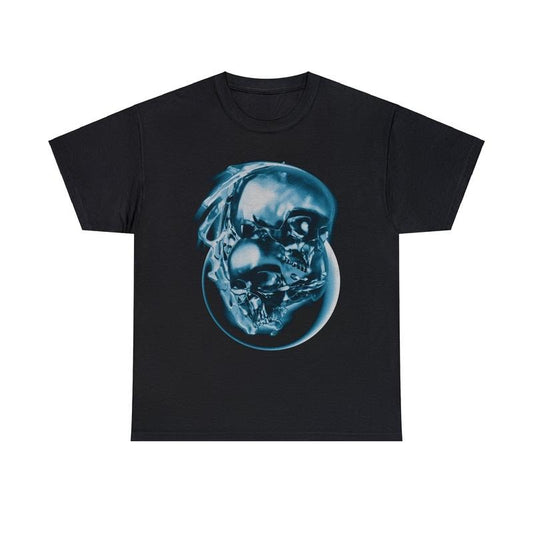 Y2k Shirt, Chrome Skulls Y2k Tee, Y2k Clothing Aesthetic, Y2k Top, Aesthetic Graphic Tee, Unisex Menswear Underwear