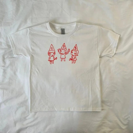 Yoshimoto Nara Baby Tee, y2k clothing, Pinterest ,vintage, streetwear, trendy