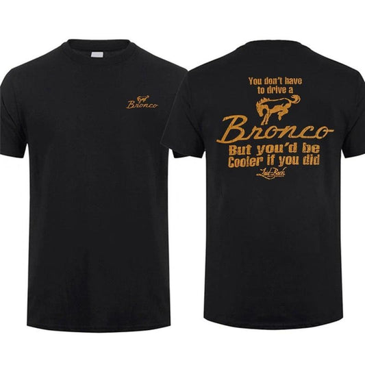You'd Be Cooler Bronco Shirt Ford Shirt Menswear Ford Gang Obs Shirt Truck Shirt, Menswear Car Parts Short Sleeve