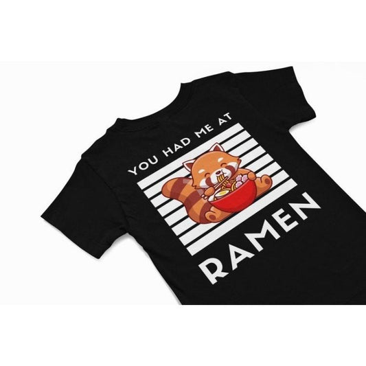 You had me at Ramen Red Panda Bear T-Shirt, Cute Panda Tee, Japanese vacation T shirt gift, quirky food humour t shirt, red Panda Lover Gift Made in USA