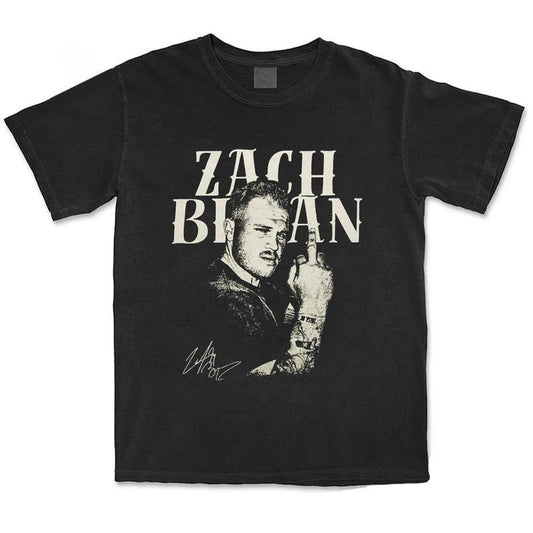 Zach Brya Shirt Vintage Y2K Funny Western Country Music Graphic Tee Shirt Merch Men Women