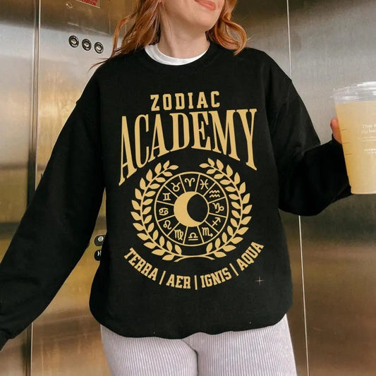 Zodiac Academy Sweatshirt , Zodiac Academy Merch, Celestial Heirs Band, Professor Lance Orion, Fantasy Reader Sweater