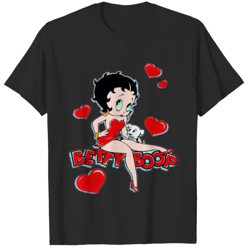 betty boop - Betty Boop Gifts - T-Shirt, betty boop Merch, Meme Tshirt, Meme Merch, T-Shirt For Unisex , Gift For Men , Gift For Women Top Womenswear, Top Menswear