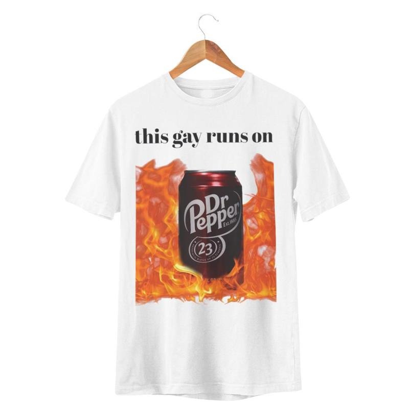dr pepper Cotton T-Shirt, Perfect Tee, Gifts For Boyfriend and Girlfriend T-Shirt Casual Crewneck
