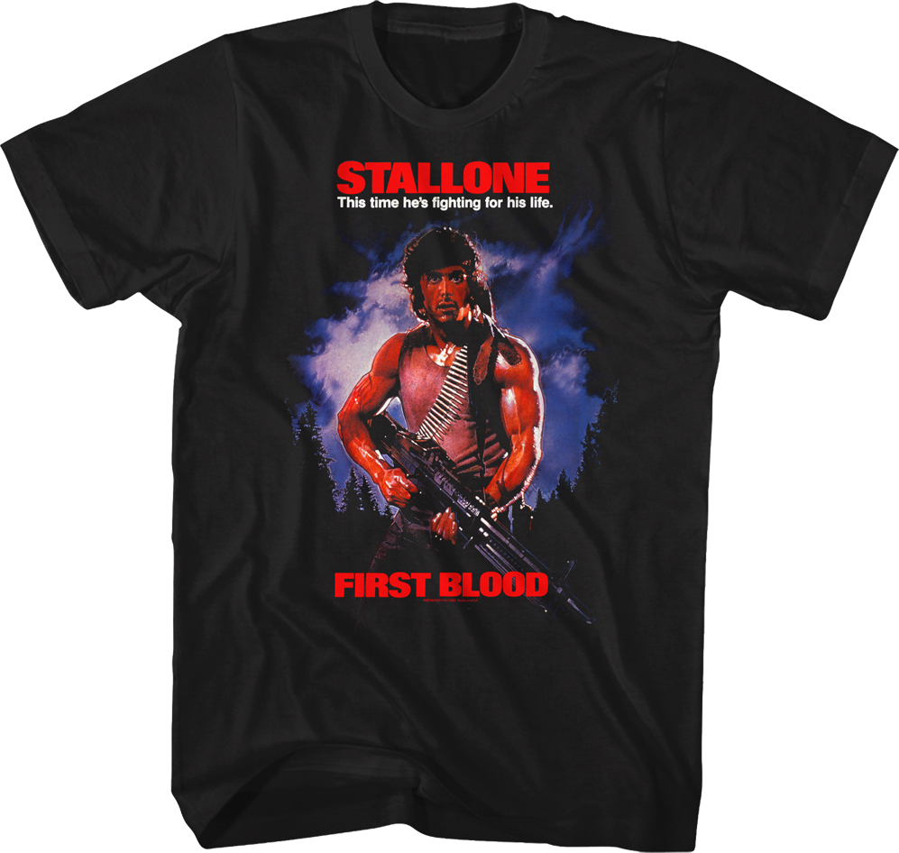 First Blood Poster Rambo T-Shirt