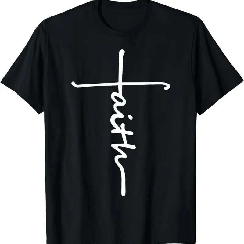 funny dark humor shirts for men Faith Cross Quotes Christian Lion Luke for Men Women T-Shirt Earthy
