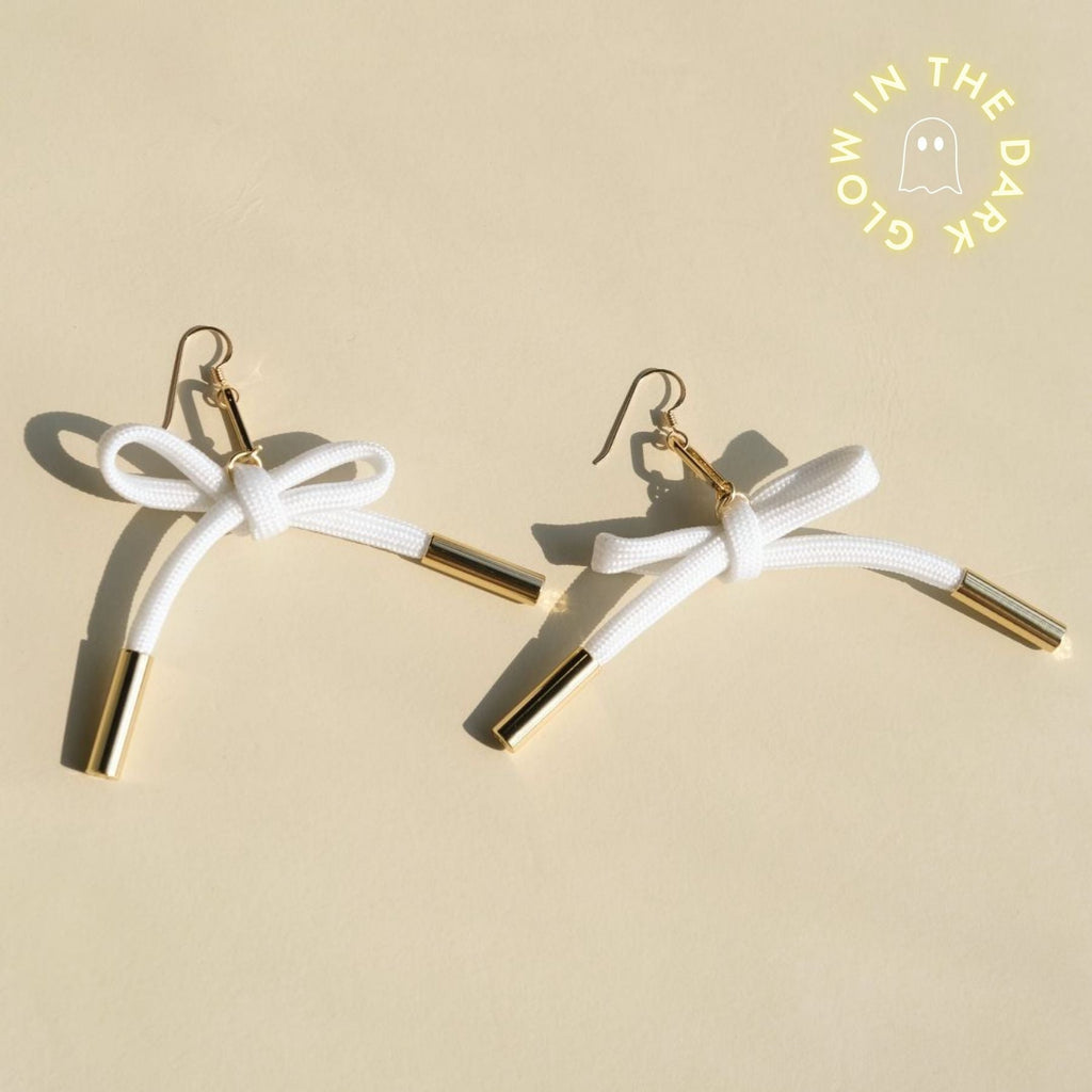 Glow in the Dark Simone Cord Earrings