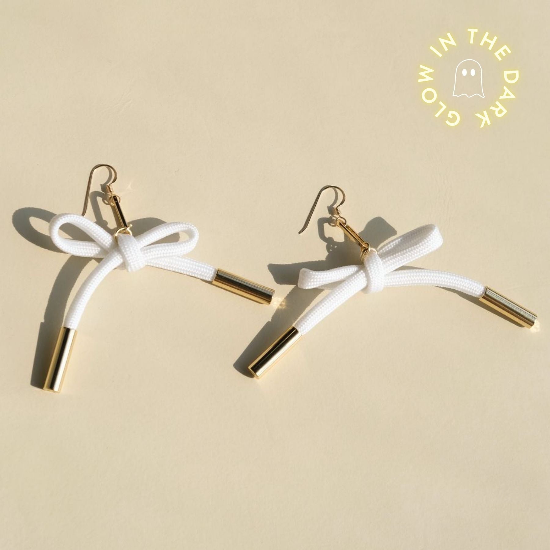 Glow in the Dark Simone Cord Earrings