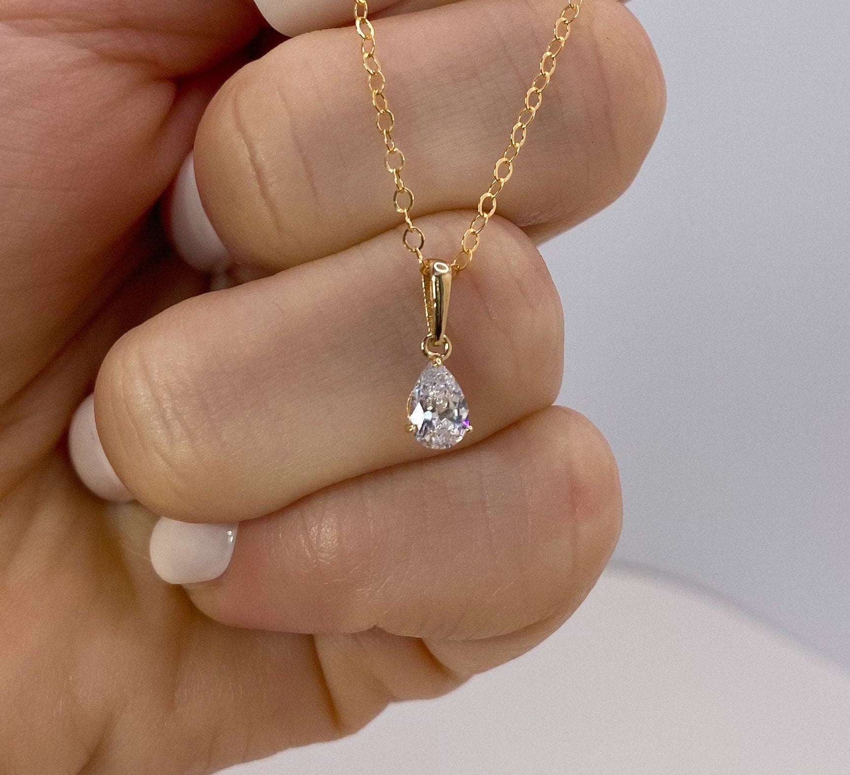 "Daphne" Necklace - CZ Collection