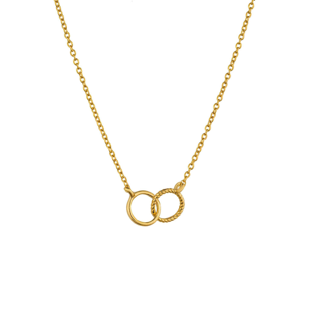 Interlocking Circle Necklace