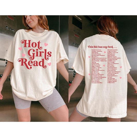 tropes tee shirt bookish gifts for reader tee shirt comfort colors t-shirts for book lovers booktok tee shirt for girls comfort colors