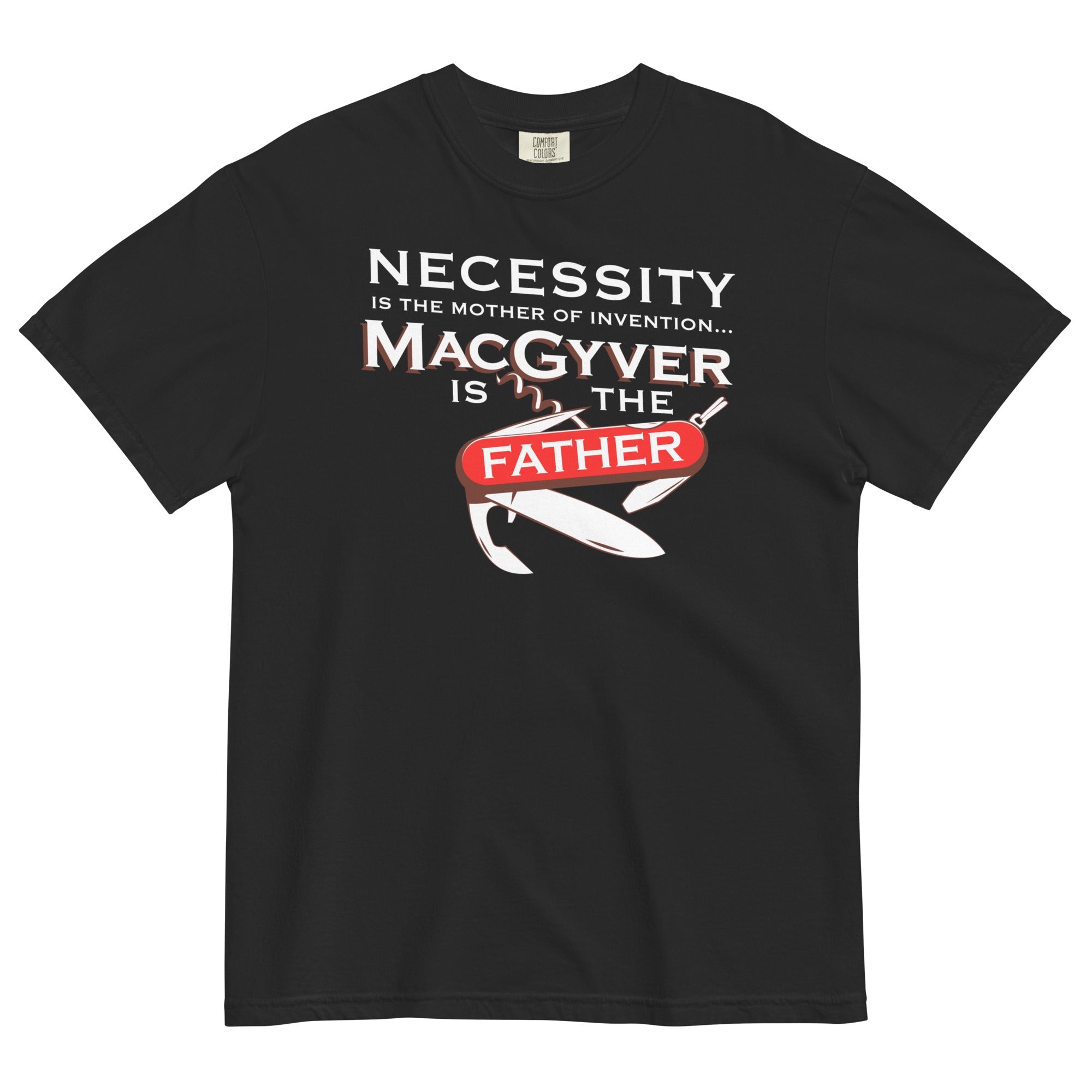 Necessity Is The Mother Men's Relaxed Fit Tee