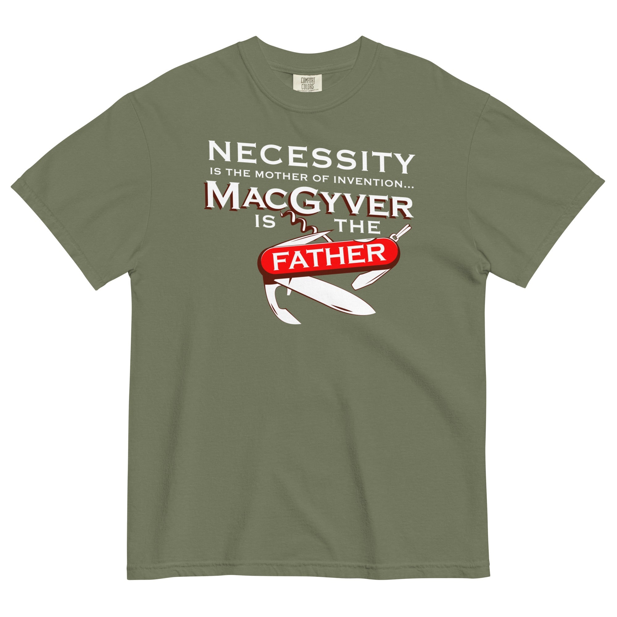 Necessity Is The Mother Men's Relaxed Fit Tee