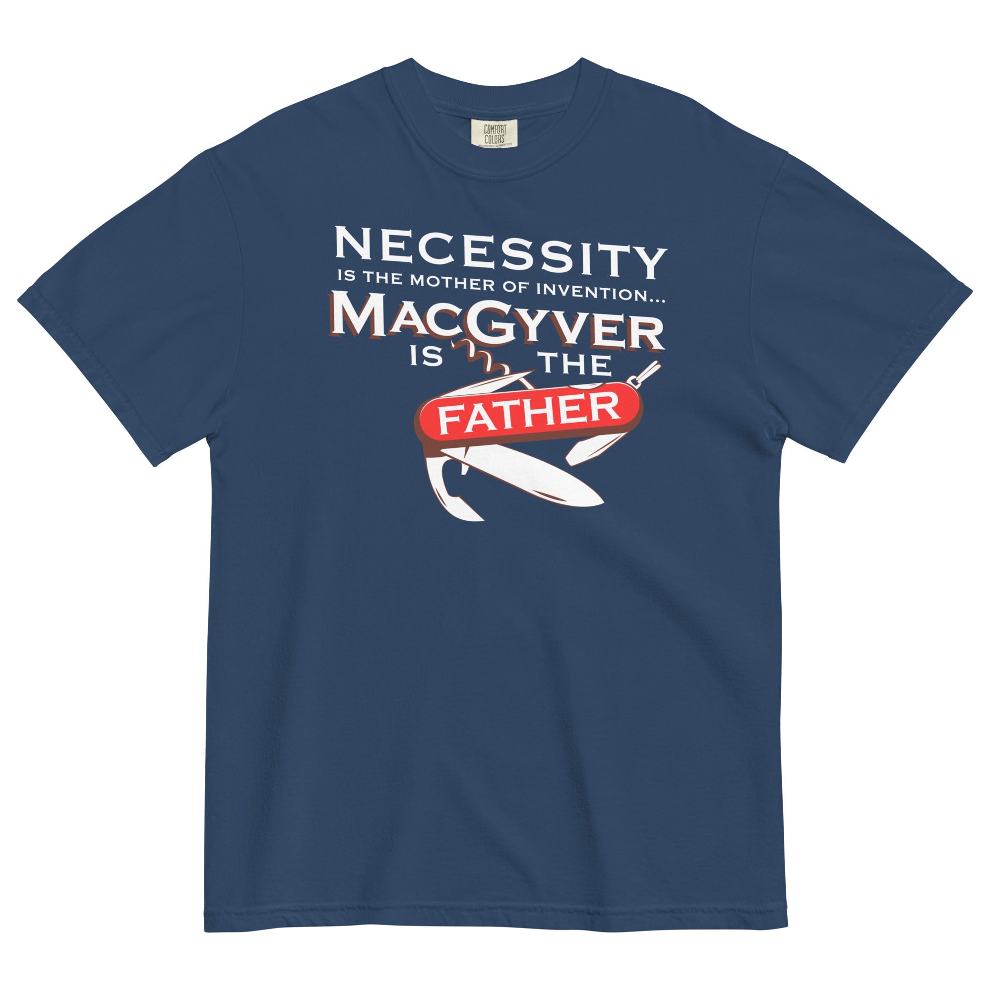 Necessity Is The Mother Men's Relaxed Fit Tee