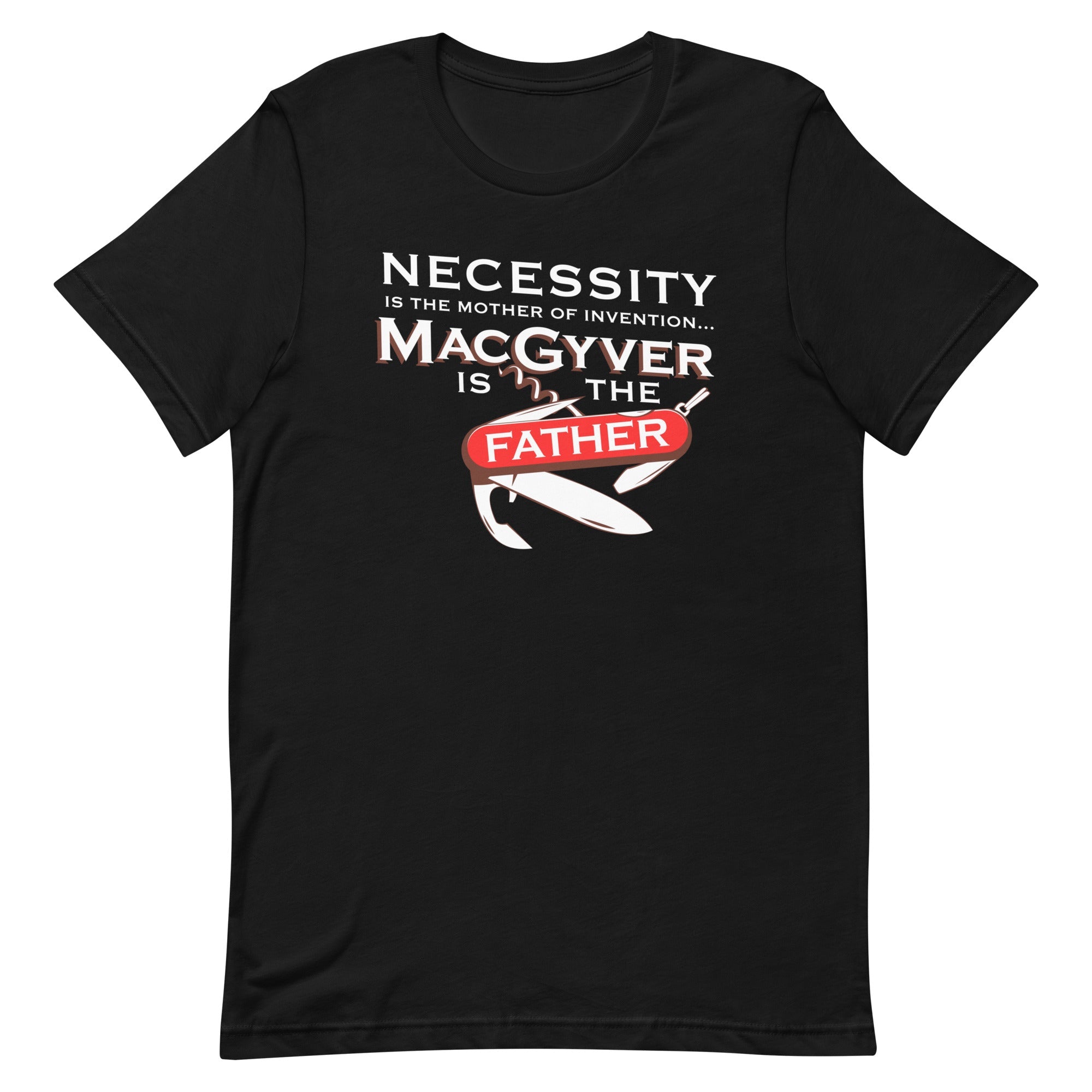 Necessity Is The Mother Men's Signature Tee